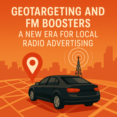 Geotargeting and FM Boosters: A New Era for Local Radio Advertising